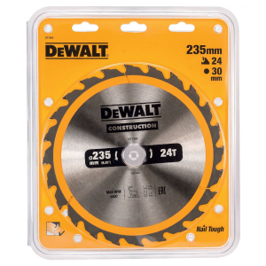Диск пильный 235х30х24T DeWALT Арт. DT1954-QZ
