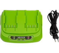 Зарядное устройство GREENWORKS G40UC8 40V 8А для 2-х аккумуляторов Арт. 2938807