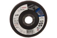 Круг лепестковый BOSCH 115мм K120 Best for Metal прям Арт. 2608607325