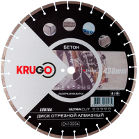 Диск алмазный KRUGO 450*25.4*3.8мм сегментый по бетону Арт. LCB18A