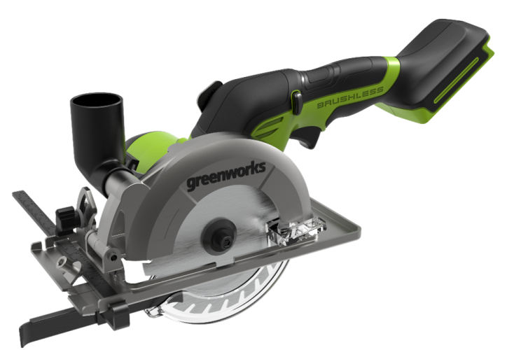 Пила дисковая акк GREENWORKS G24MCS 24V Li-Ion 120*9,5мм без акк и ЗУ Арт. 1501207