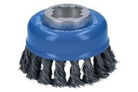 Корщетка-чашка 75мм, стальн. пров. BOSCH X-LOCK для УШМ Арт. 2608620727