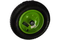 Колесо пневматическое 3.25/3.00-8, длина оси 90 мм, подшипник 16 мм СИБРТЕХ Арт. 68973