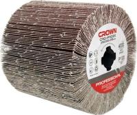 Щетка CROWN 100х110мм, абразивная ленточная Р120 Арт. CAQ-P110120