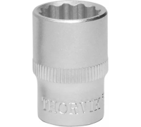 Головка торцовая 8мм 12 гранная 1/4" THORVIK Арт. 54049