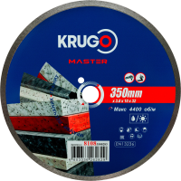 Диск алм KRUGO MASTER 350*32мм ультратонкий сплошной Арт. 81083500283
