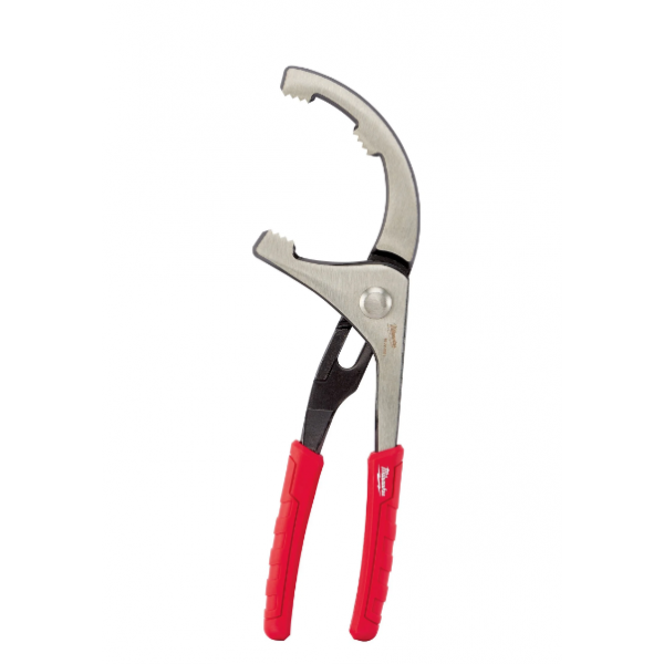 Зажимной ключ Milwaukee для снятия ПВХ /масляного фильтров PVC / OIL FILTER PLIERS Арт. 4932492511