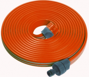 Шланг полив. Elitech 7.5м 20бар дождев. ПВХ + соеденители Арт. 1005.003400