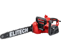 Пила цепная эл. Elitech 2016ПОБ 2.0кВт 41см 16" 3/8" 1.3мм 57зв Арт. ПЭ 2016ПОБ (E1611.021.00)