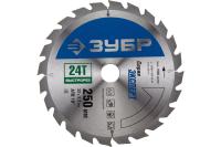 Диск пильный 250х32х24Т ЗУБР быстрый рез Арт. 36901-250-32-24