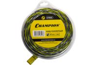 Корд трим. Champion Tornado (витой квадрат) 3.0мм 44м Арт. C7053