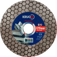 Диск алм KRUGO MASTER 125*25мм для плитки под 45градусов Арт. 81091250286
