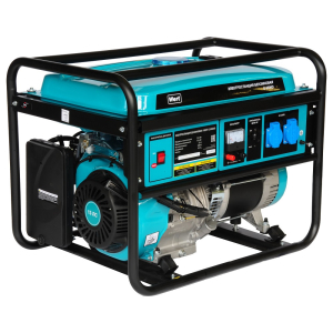Генератор бенз WERT G 6500D 5/5,5кВт, 220В, р.старт Арт. G 6500D