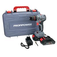 Дрель-шуруповерт акк ProfiPower MKBL-18BM бесщеточный 18V*2Ач 45Нм Li-ion 2шт З/У кейс Арт. T0057
