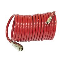 Шланг спиральный нейлон 15м 15бар 5*8мм рапид Elitech Арт. 0704.011700