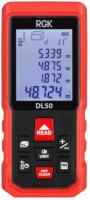 Дальномер лазерный RGK DL50 50м точн 2мм Арт. 4610011873904