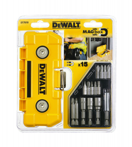 Набор бит DeWALT 15 предмета MAGBOX Арт. DT7918-QZ