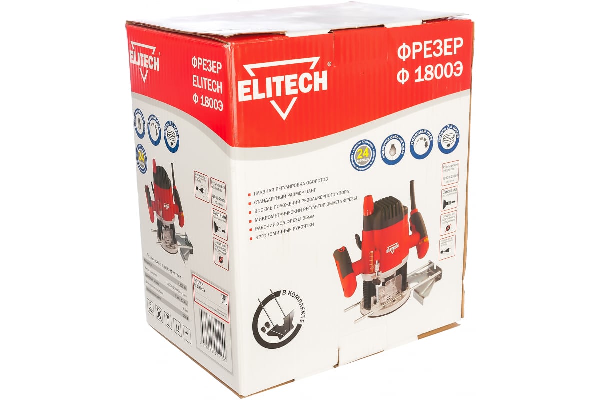 Фрезер elitech ф1800э установка в стол