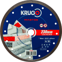 Диск алм KRUGO MASTER Х-тип 230*22.2мм Арт. 81022300233