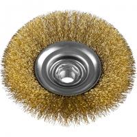 Щетка коническая для УШМ витая 125мм, М14 ЗУБР Арт. 35267-125_z02