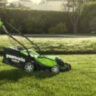 Газонокосилка акк. GREENWORKS G40LM35K2x 36V*2.0Ah Li-Ion 35см 32/85мм 40л цент.рег. 1акк и ЗУ Арт. 2501907UA