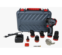 Дрель-шуруповерт акк PROFIPOWER BL-161C бесщеточный 16V*2Ач 40Нм Li-ion 3насадки 2акк З/У кейс Арт. E0249