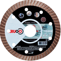 Диск алмазный KRUGO 115*22.23*1.4мм Турбо ультратонкий по керамике Арт. RTT45A