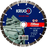 Диск алм KRUGO MASTER PRO 230*22.2мм сегмен. по бетону Арт. 81052300253