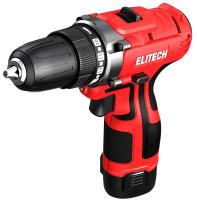Дрель-шуруповерт акк Elitech ДА 12Л2 12V*2Ah Li-Ion 28Нм Арт. ДА 12Л2 (E2201.043.01)