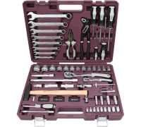 Набор инструмента универсальный 77 предметов 1/4" 1/2" TS077/12 Thorvik 12-ти гранный Арт. 54006