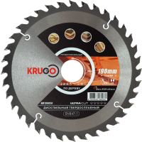 Диск пильный 190х30х36Т KRUGO Арт. WA190036