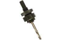 Адаптер со сверлом для пил круговых Bi-metal 32-121 мм., HEX FIT Арт. 36896