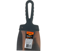 Шпатель из нержавеющей стали 100мм пластмассовая ручка Sparta Арт. 85135