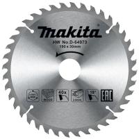 Пильный диск по дереву Standart 190x2.0x30 мм, 40T Makita D-64973