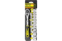 Набор головок с трещеткой 6 гран. 3/8" 12 предм. 10-19мм STAYER RSS 12M Арт. 27752-H12