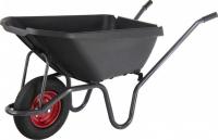 Тачка строительная 1-колесная 175 кг, 90 л СИБРТЕХ с пластиковым корытом Арт. 68919