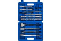 Набор буров и долот SDS+ 13 шт ЗУБР ПРОФЕССИОНАЛ БУРАН в кейсе Арт. 29360-H13