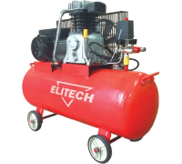 Компрессор Elitech КПР 100/450/2.2 100л, 450л/мин, 2,2кВт, 220В Арт. КПР 450-100-2.2