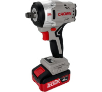 Гайковерт акк.уд. CROWN CT22062HX-4 BMC 20V*4Ah Li-ion 1/2" 550Нм 2 акк. ЗУ Арт. CT22062HX-4 BMC