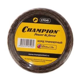 Корд трим. Champion Magic (витой квадрат) 3.0мм 12м Арт. C7041