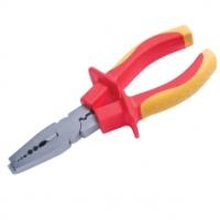 Плоскогубцы 180мм комбин.диэл.1000V  Brigadier Арт. 21191