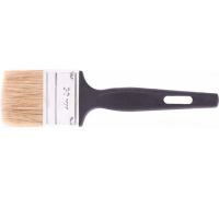 Кисть плоская "Стандарт", 50 х 6 мм, нат. щетина, пласт. ручка Сибртех Арт. 82504