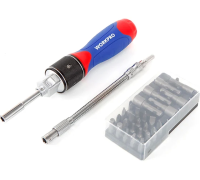 Отвёртка с трещоткой 2X DRIVE 28пред. WORKPRO Арт. WP221053