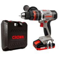 Дрель акк уд CROWN CT21093HMX-2 BMC 20V*2Ah 75Нм 2 акк ЗУ кейс Арт. CT21093HMX-2 BMC