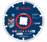 Диск алм BOSCH 125*22.2мм X-LOCK по металлу Арт. 2608900533