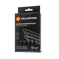 Аксессуар  VILLARTEC Мелки разметочные VILLARTEC синие (12шт.)