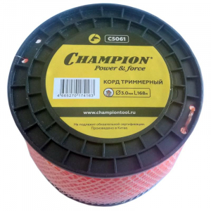 Корд трим. Champion Square Twist DUO (витой квадрат) 3.0мм 168м Арт. C5061