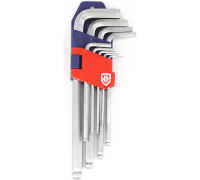 Набор ключей шестигр. 9шт с шаром WORKPRO Арт. WP222006