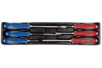 KING TONY Набор отверток, силовые, 6 предметов