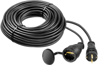 Удлинитель-шнур силовой Stayer 3700Вт 1 гнездо 30м, КГ 3х1,5 мм2 Арт. 55026-30